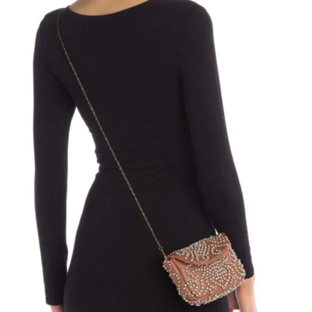 NWT G-Lish Rhinestone Clutch | Crossbody